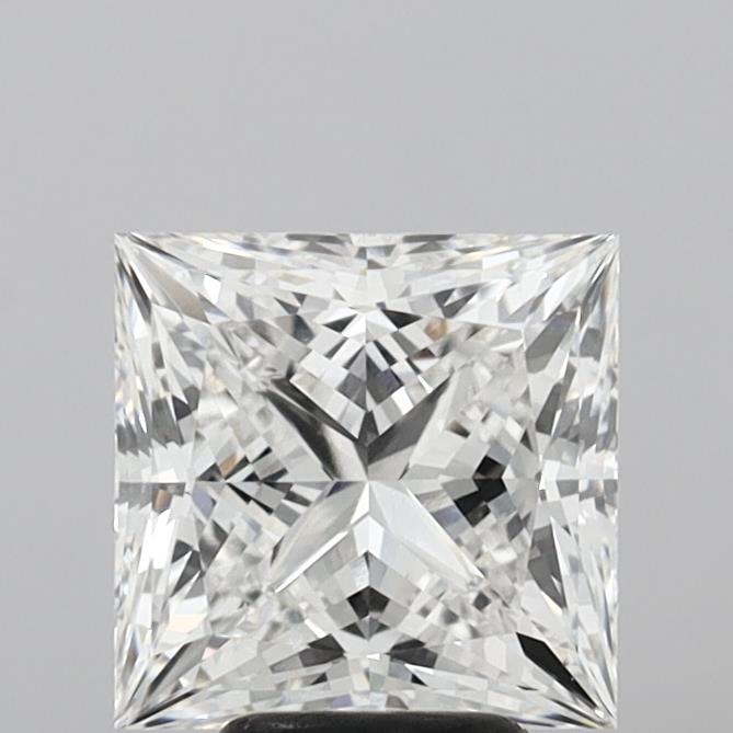 5.02 ct. princess Lab Grown Diamond front image