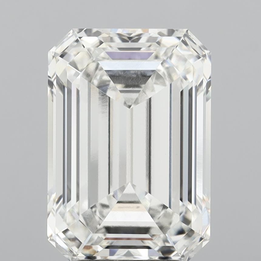 6.08 ct. emerald Lab Grown Diamond front image
