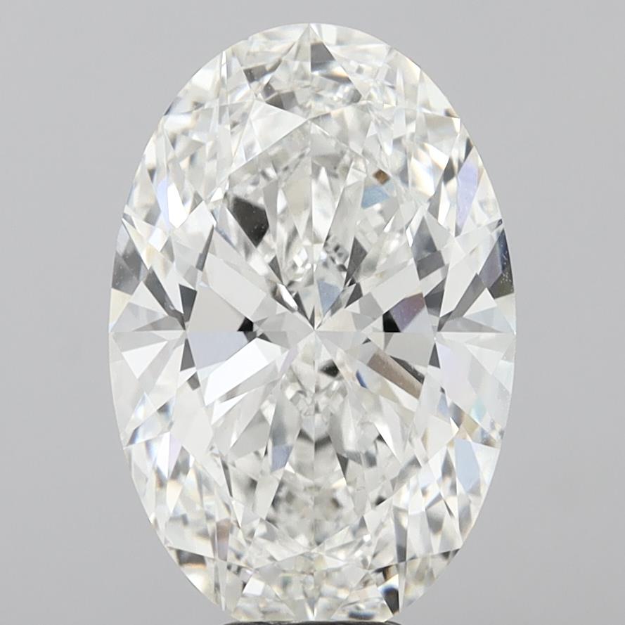 10.08 ct. oval Lab Grown Diamond front image