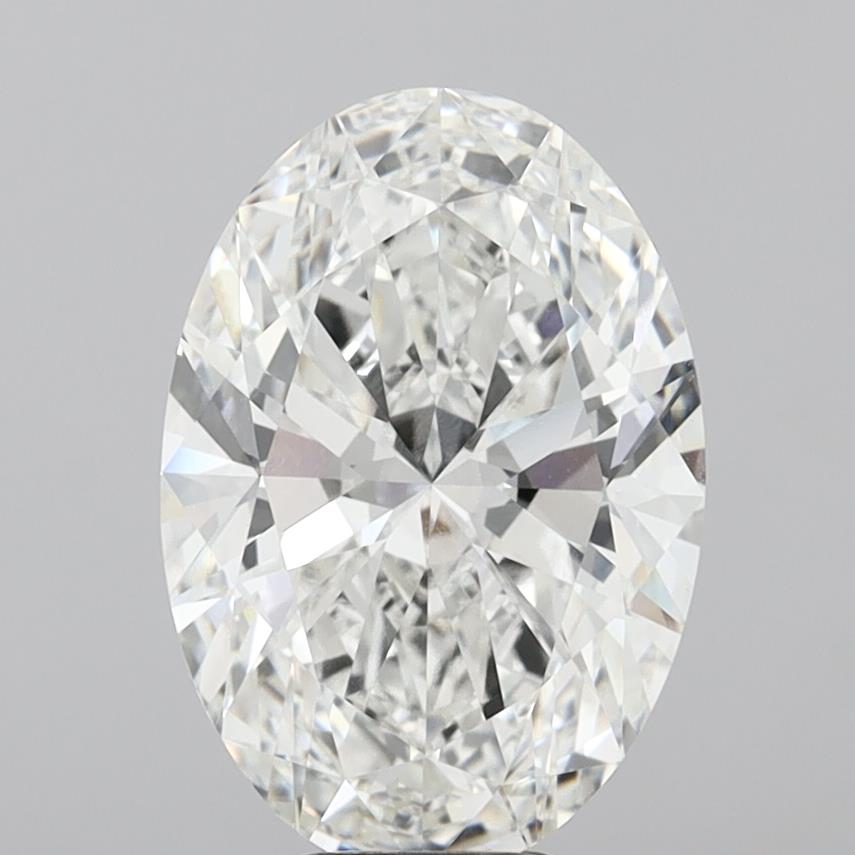 8.08 ct. oval Lab Grown Diamond front image