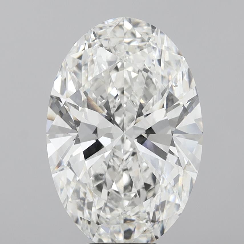 8.01 ct. oval Lab Grown Diamond front image