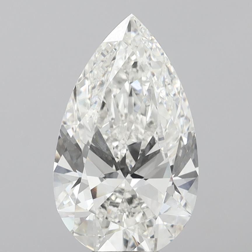 6.59 ct. pear Lab Grown Diamond front image