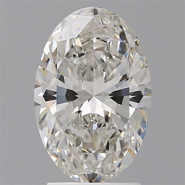 2.55 ct. oval Lab Grown Diamond front image