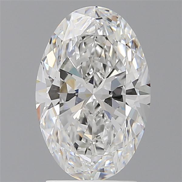 2.60 ct. oval Lab Grown Diamond front image