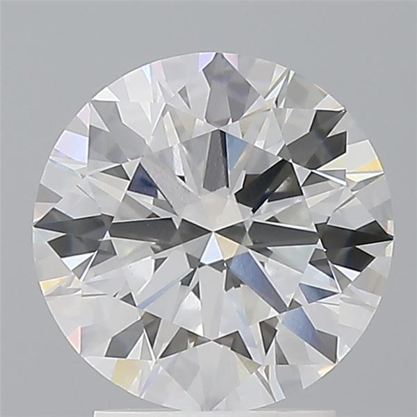 2.60 ct. round Lab Grown Diamond front image
