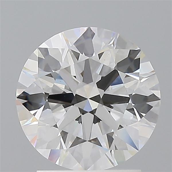 2.10 ct. round Lab Grown Diamond front image