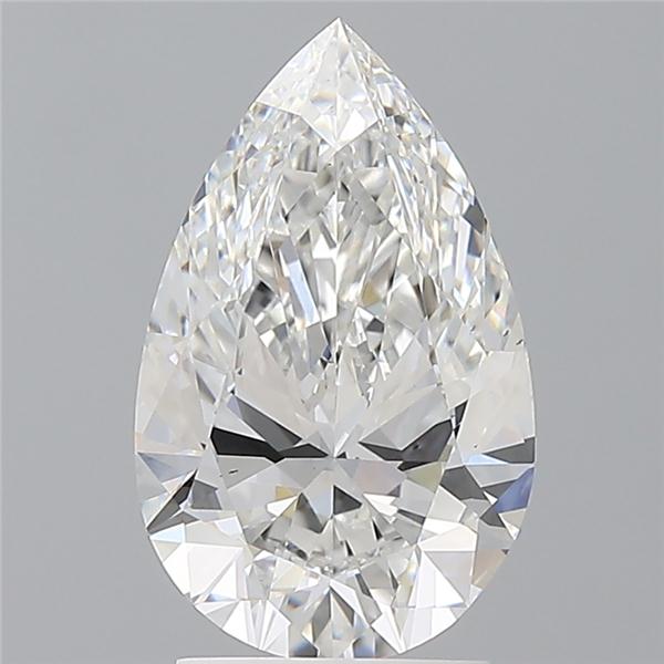 2.52 ct. pear Lab Grown Diamond front image