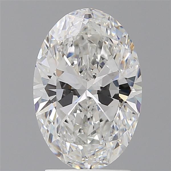 2.59 ct. oval Lab Grown Diamond front image