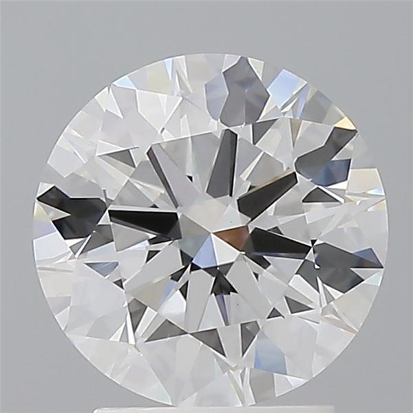 2.58 ct. round Lab Grown Diamond front image