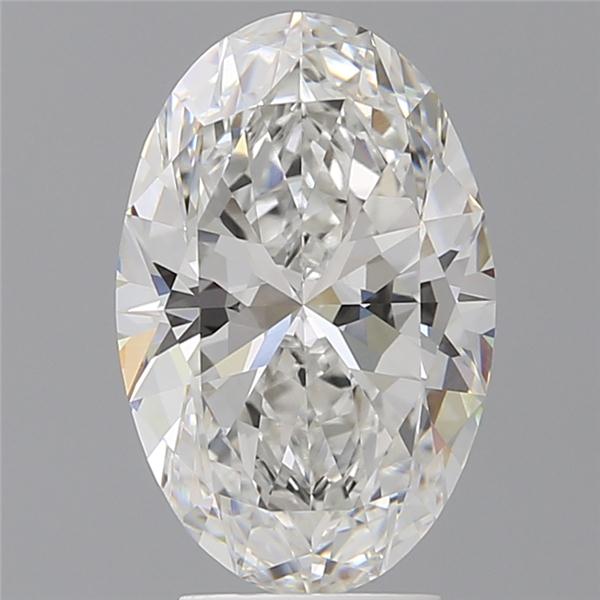4.05 ct. oval Lab Grown Diamond front image