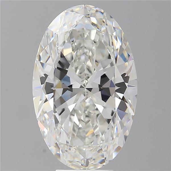 7.59 ct. oval Lab Grown Diamond front image