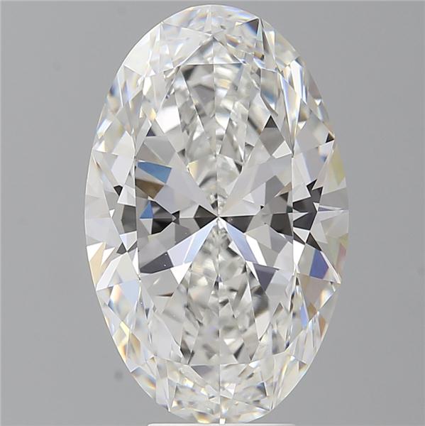 7.10 ct. oval Lab Grown Diamond front image