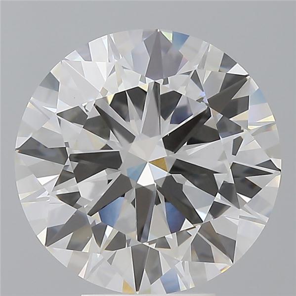 6.03 ct. round Lab Grown Diamond front image