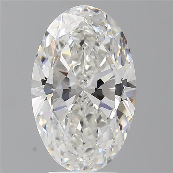 4.53 ct. oval Lab Grown Diamond front image