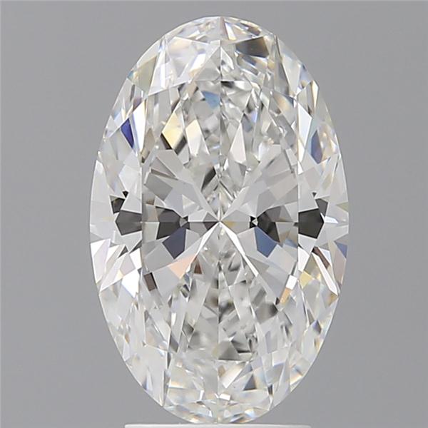 3.54 ct. oval Lab Grown Diamond front image
