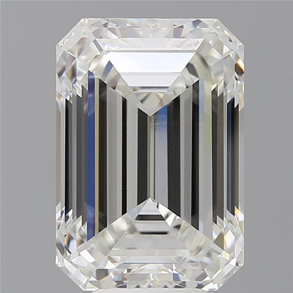 7.52 ct. emerald Lab Grown Diamond front image