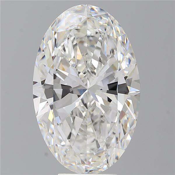 7.50 ct. oval Lab Grown Diamond front image