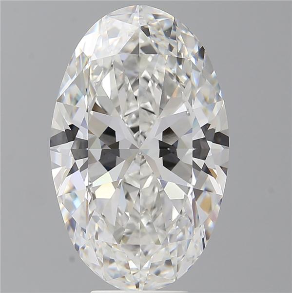 8.10 ct. oval Lab Grown Diamond front image