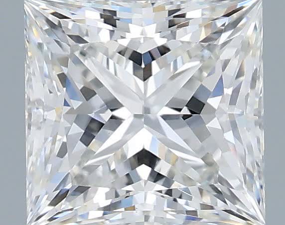 1.57 ct. princess Lab Grown Diamond front image