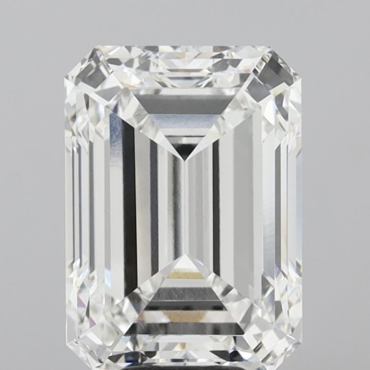 9.58 ct. emerald Lab Grown Diamond front image