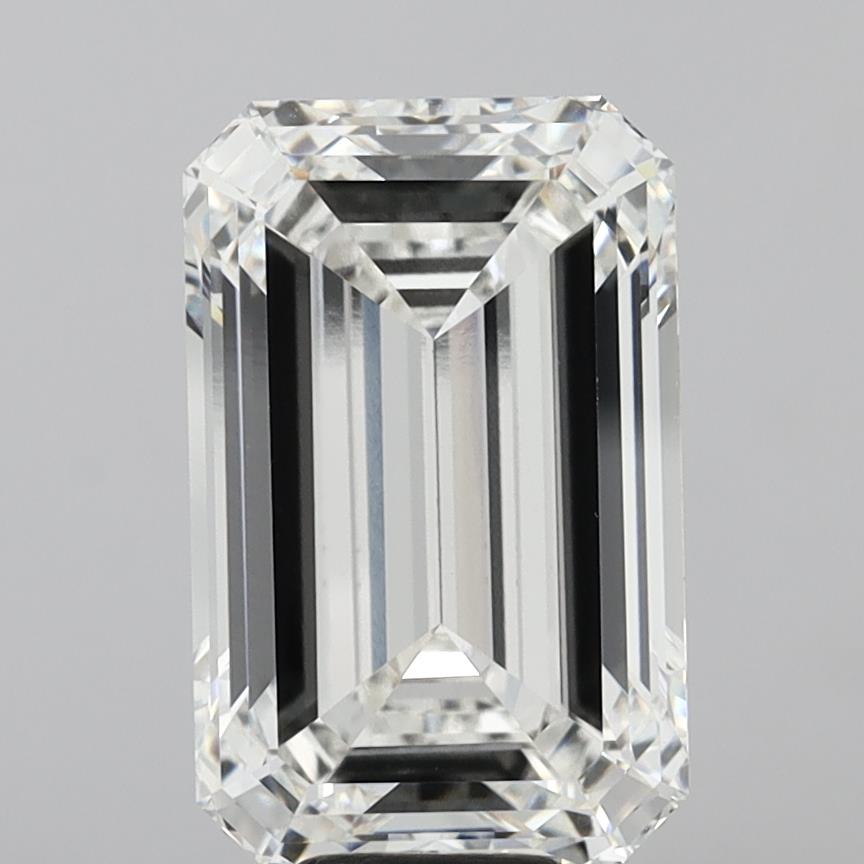 11.01 ct. emerald Lab Grown Diamond front image