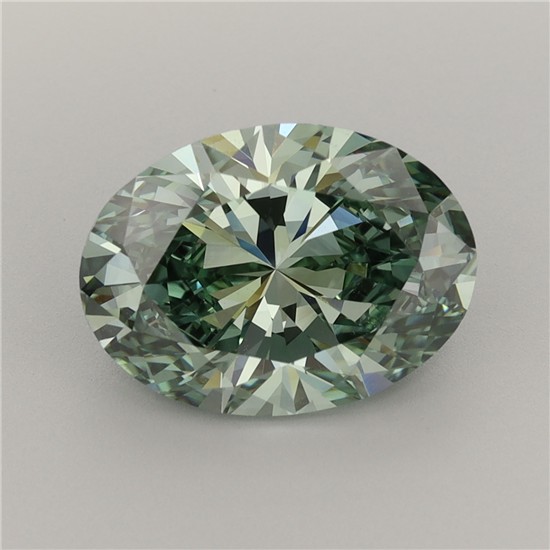 3.43 ct. oval Lab Grown Diamond front image