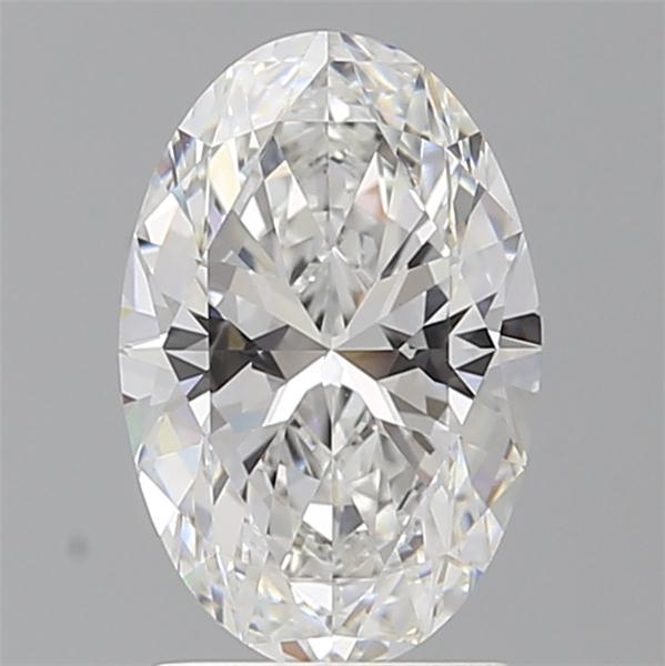 2.10 ct. oval Lab Grown Diamond front image