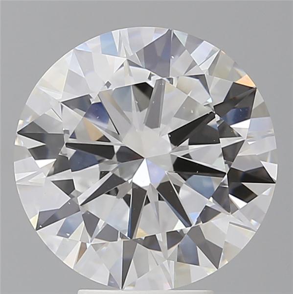 5.54 ct. round Lab Grown Diamond front image