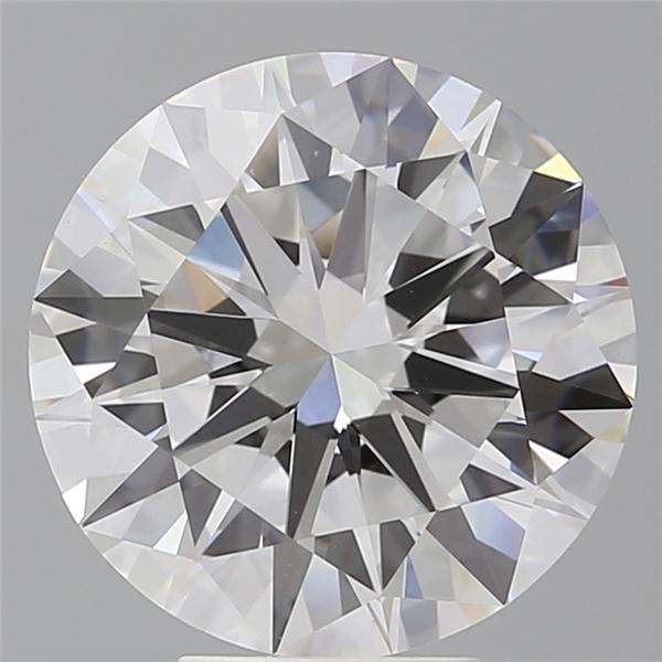 6.08 ct. round Lab Grown Diamond front image
