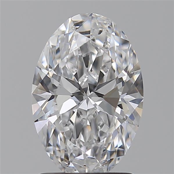 1.57 ct. oval Lab Grown Diamond front image