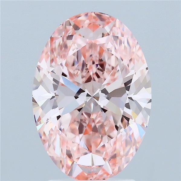 3.07 ct. oval Lab Grown Diamond front image