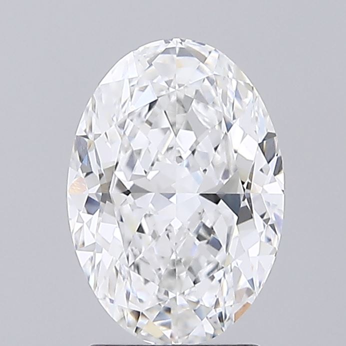 2.45 ct. oval Lab Grown Diamond front image