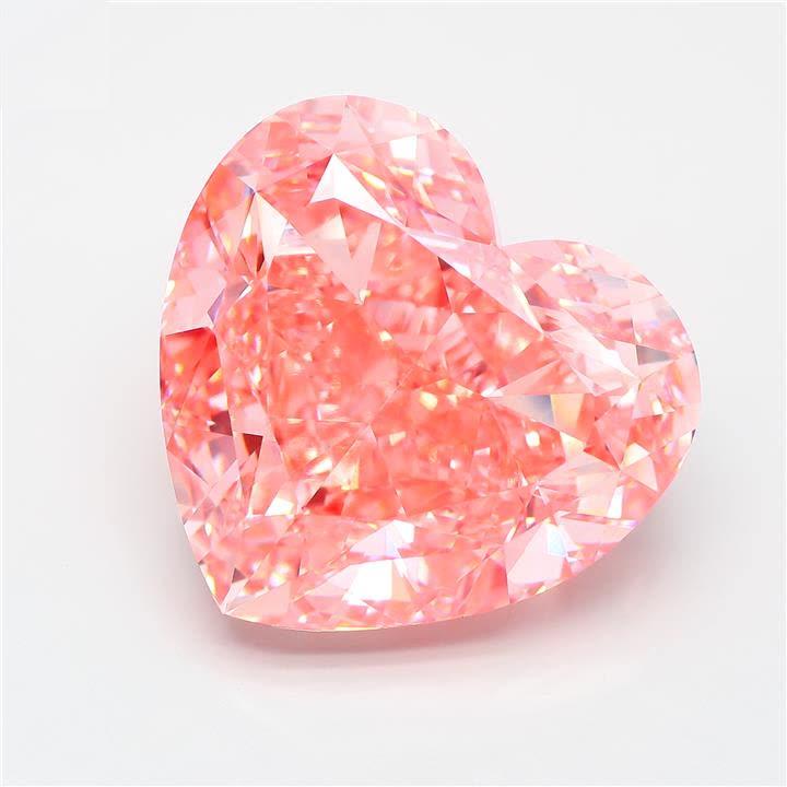 36.15 ct. heart Lab Grown Diamond front image