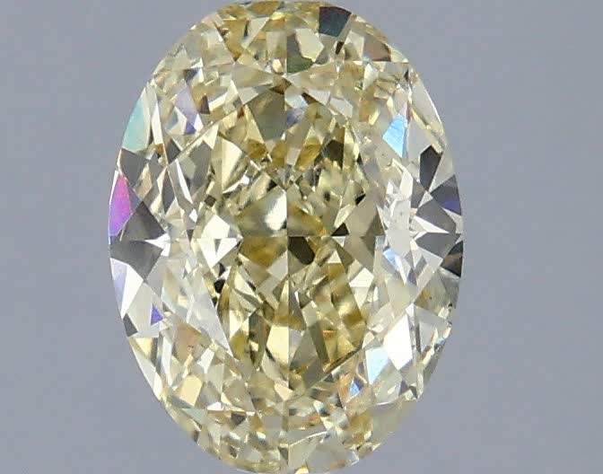 2.05 ct. oval Lab Grown Diamond front image