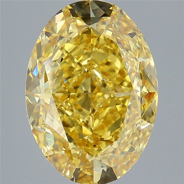 5.03 ct. oval Lab Grown Diamond front image