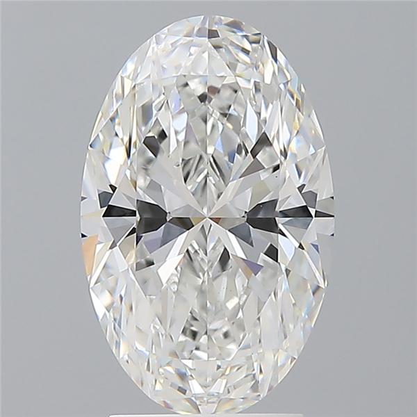 3.03 ct. oval Lab Grown Diamond front image
