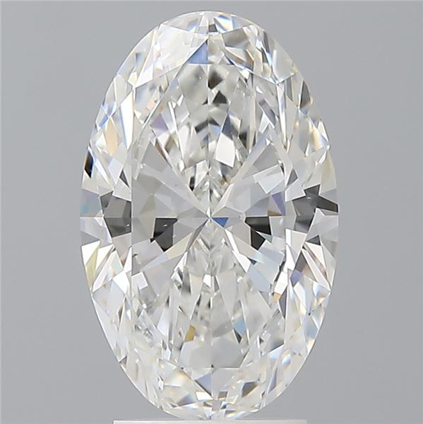 3.04 ct. oval Lab Grown Diamond front image