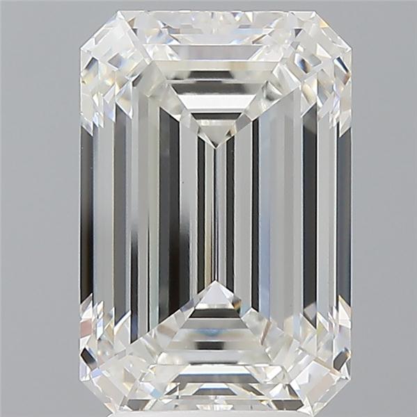 4.09 ct. emerald Lab Grown Diamond front image