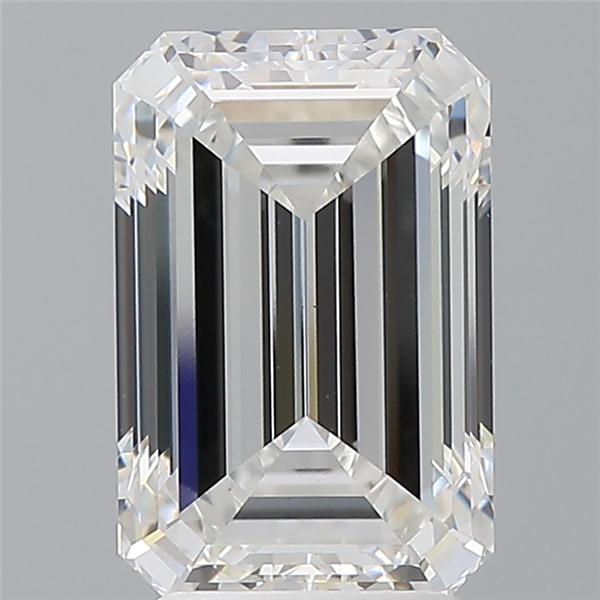 3.54 ct. emerald Lab Grown Diamond front image