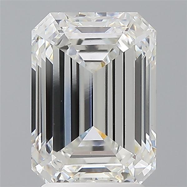 3.09 ct. emerald Lab Grown Diamond front image