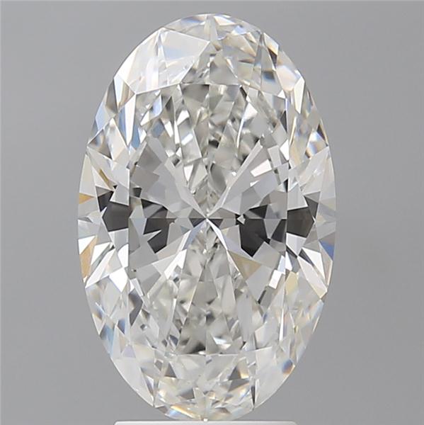 3.60 ct. oval Lab Grown Diamond front image