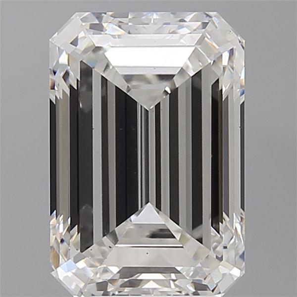 4.55 ct. emerald Lab Grown Diamond front image