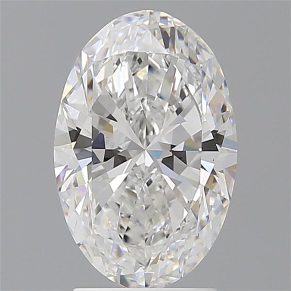 2.59 ct. oval Lab Grown Diamond front image
