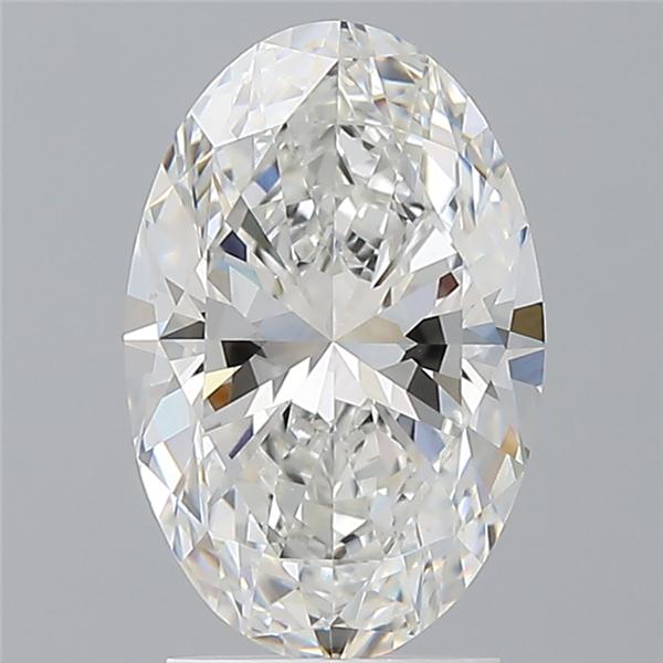 2.59 ct. oval Lab Grown Diamond front image