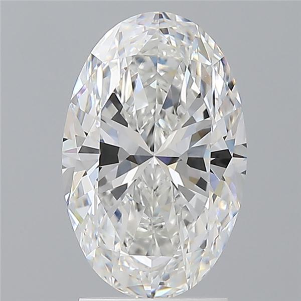 2.54 ct. oval Lab Grown Diamond front image