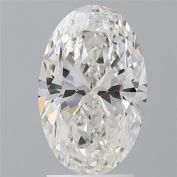 2.58 ct. oval Lab Grown Diamond front image