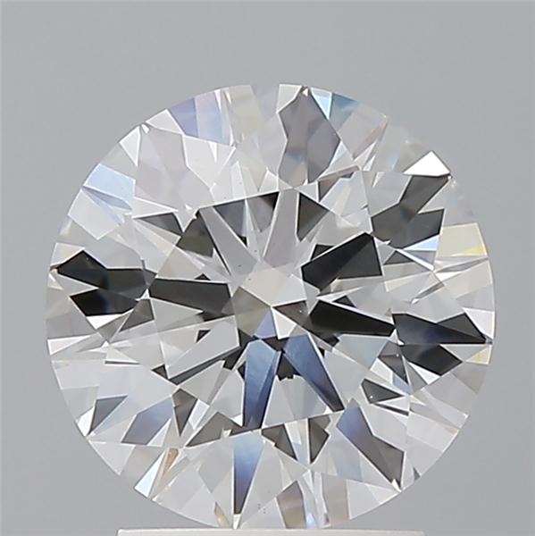 2.50 ct. round Lab Grown Diamond front image