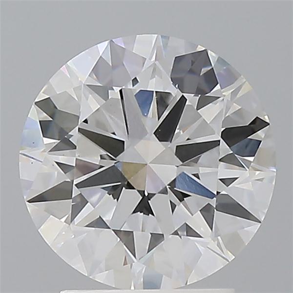 2.50 ct. round Lab Grown Diamond front image