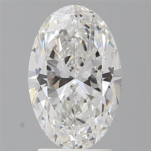 2.60 ct. oval Lab Grown Diamond front image