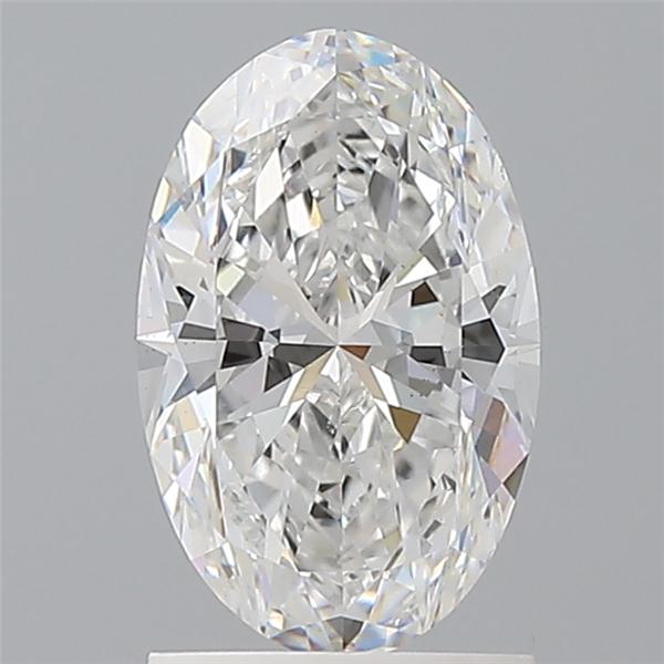1.58 ct. oval Lab Grown Diamond front image